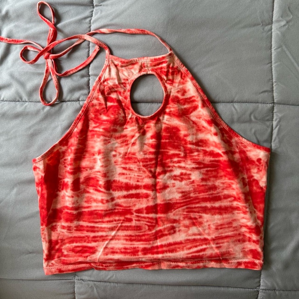 UO Tie-Dye Halter Top